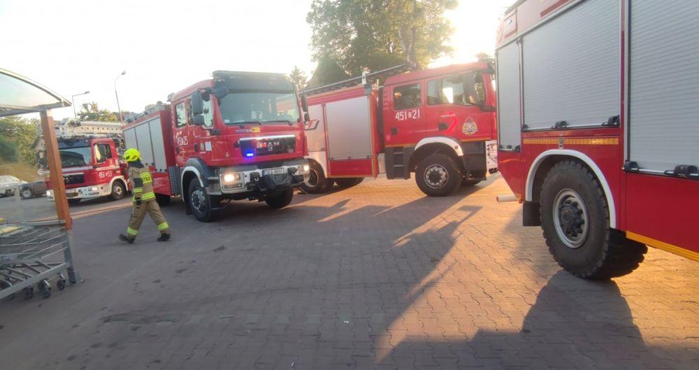 Ewakuacja z marketu