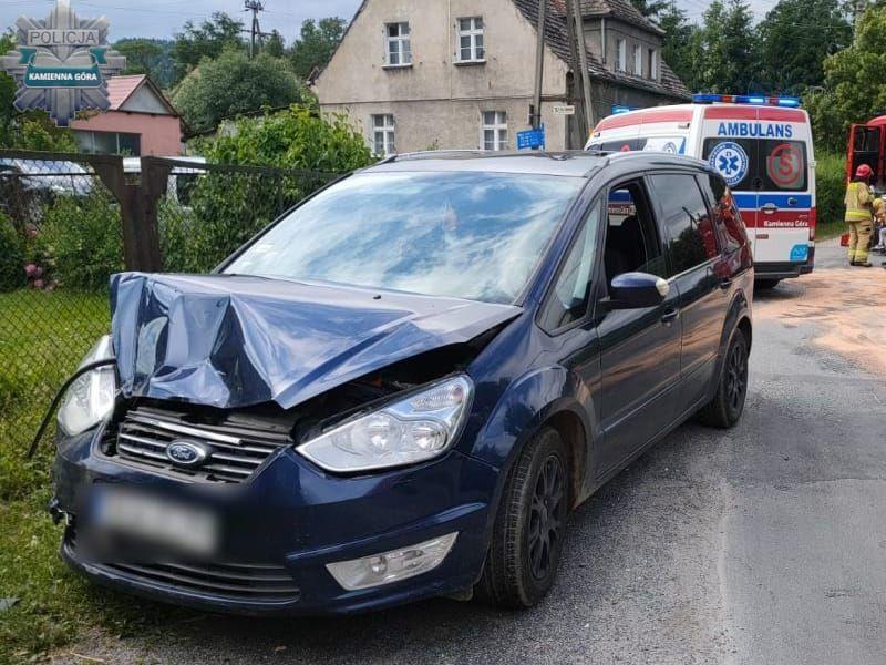 Kolizja w Pisarzowicach