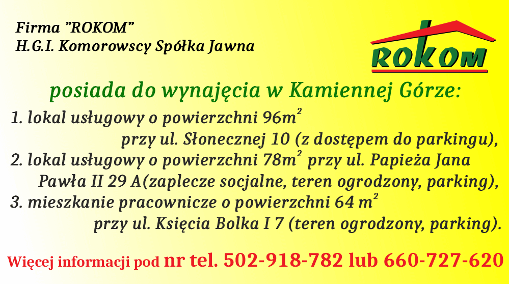 Do wynajęcia