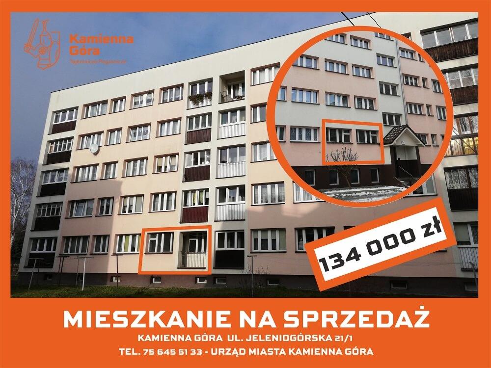 Kamienna Góra - lokal mieszkalny ul. Jeleniogórska 21/1 - I przetarg ustny