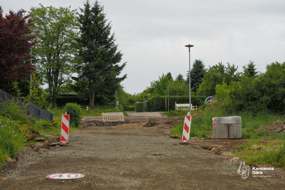 Remont ul. Różanej