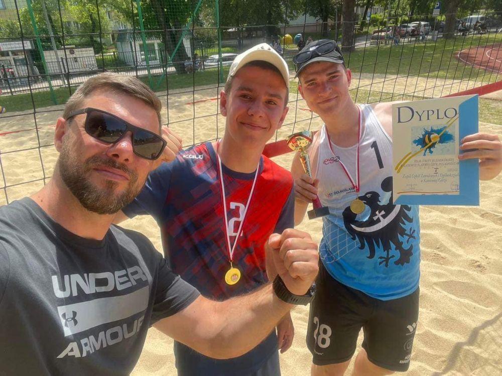 Licealiada - piłka plażowa chłopców - finał strefy
