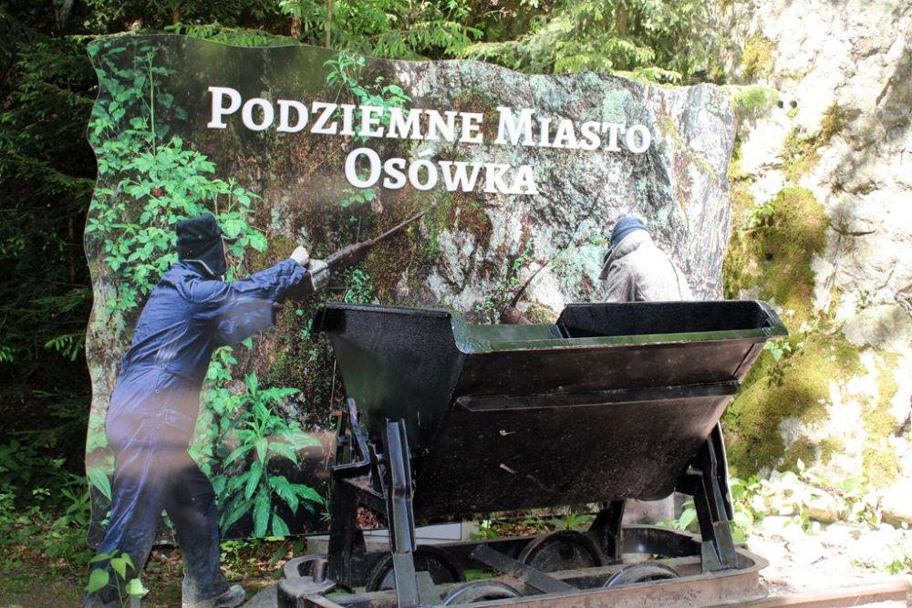 Trasą ekstremalną przez podziemia „Osówki”