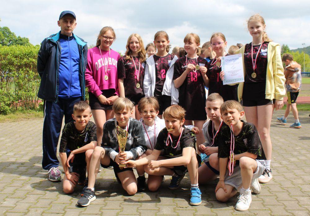 Trójbój lekkoatletyczny klas IV - zawody powiatowe