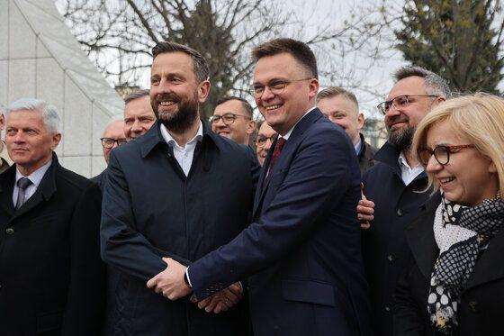 Polska 2050 Szymona Hołowni i PSL ogłaszają wspólny start w wyborach parlamentarnych