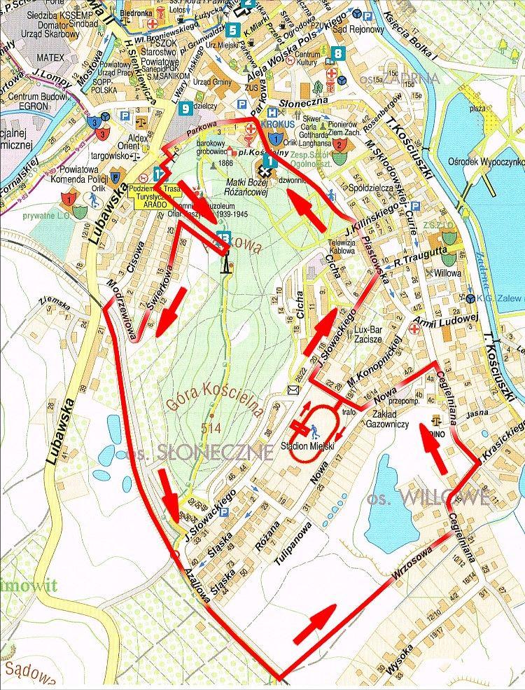 Bieg RUNPARK Kamienna Góra i utrudnienia w ruchu