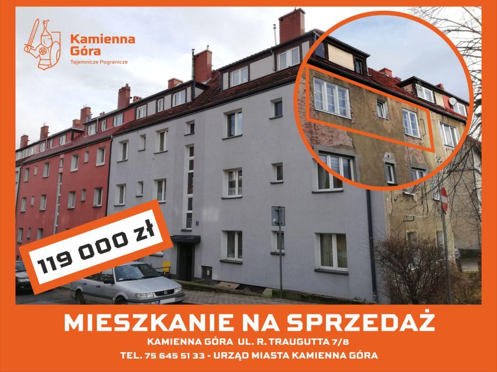 Kamienna Góra - lokal mieszkalny ul. Traugutta 7/8 - I przetarg