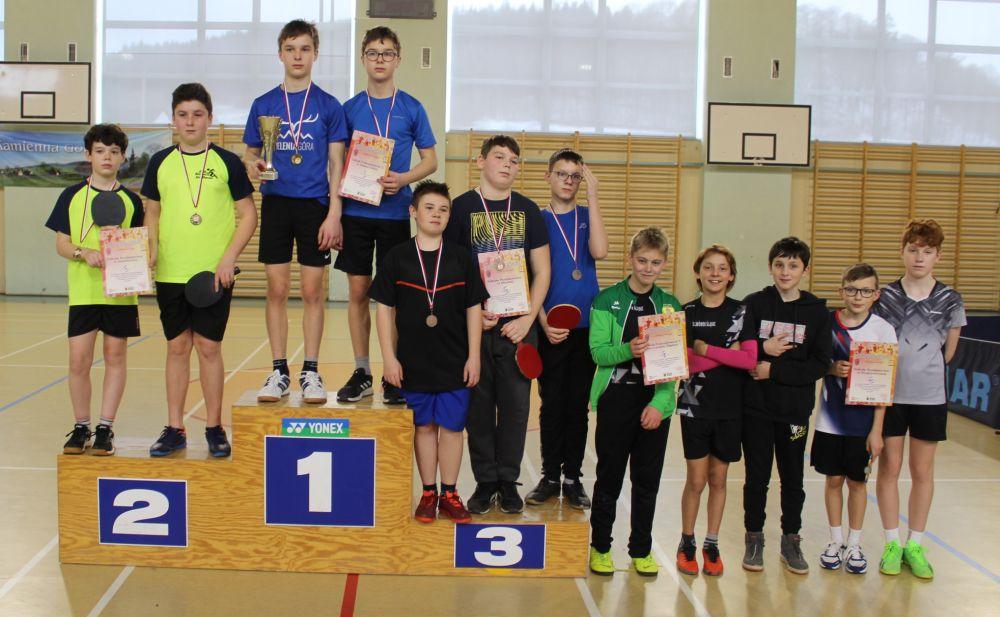 Igrzyska Dzieci - tenis stołowy - finał strefy chłopców
