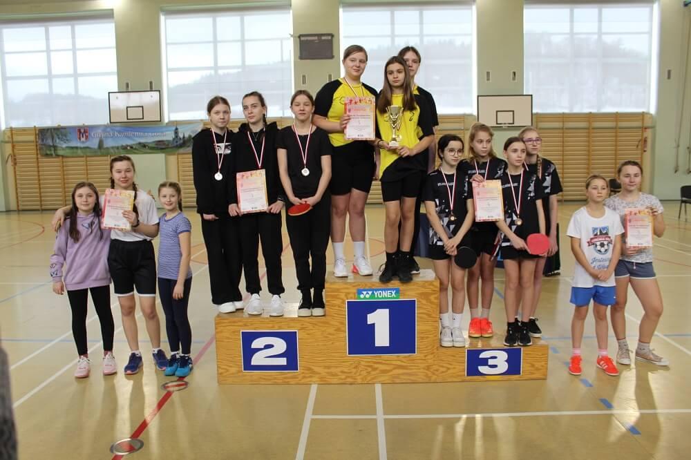 Igrzyska Dzieci - tenis stołowy dziewcząt - finał strefy