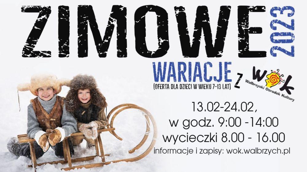 Zimowe wariacje z Wałbrzyskim Ośrodkiem Kultury! Zapisy trwają