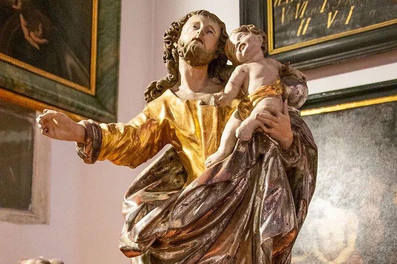 Zakończono konserwację rzeźby św. Józefa