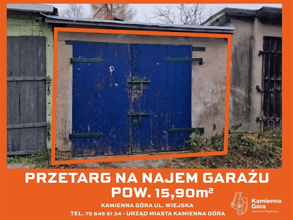 Kamienna Góra - garaż - ul. Wiejska - I przetarg