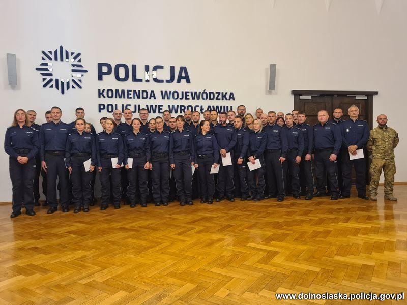 Nagrody dla policyjnych sportowców