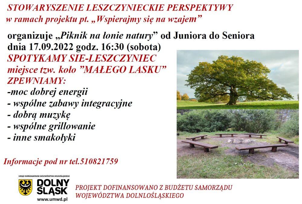 Piknik na łonie natury