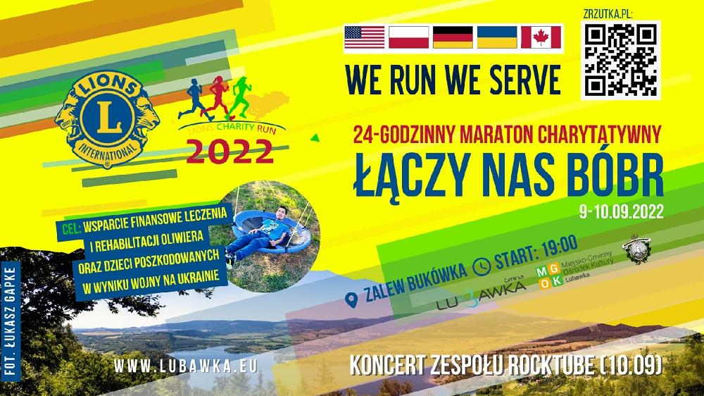 24-godzinny marszobieg charytatywny – Łączy nas Bóbr