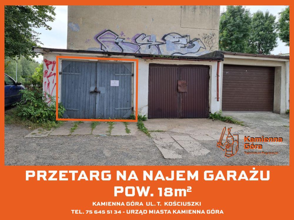 Kamienna Góra - garaż ul. Kościuszki