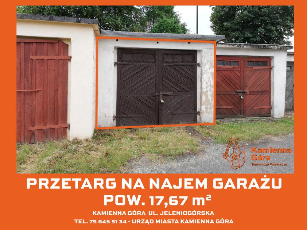 Kamienna Góra - garaż ul. Jeleniogórska