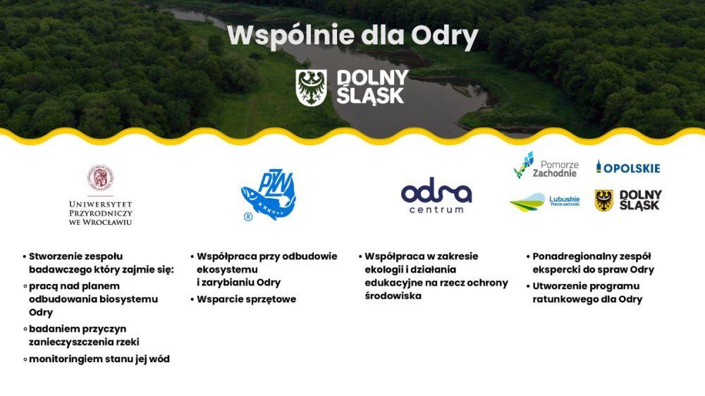Szeroka współpraca kluczowa dla ratowania Odry