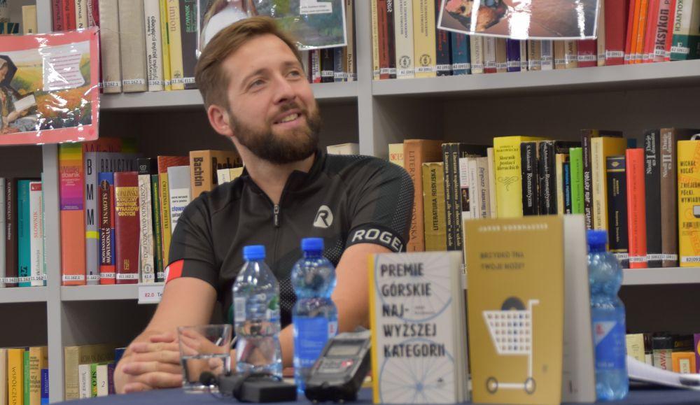 O rowerach i poezji w bibliotece