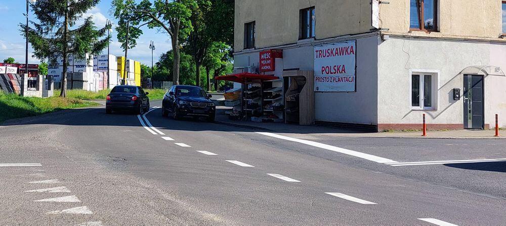 Na skrzyżowaniu po truskawki?