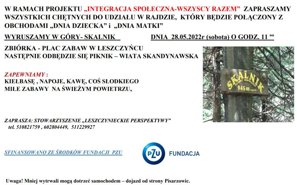Z Leszczyńca na Skalnik