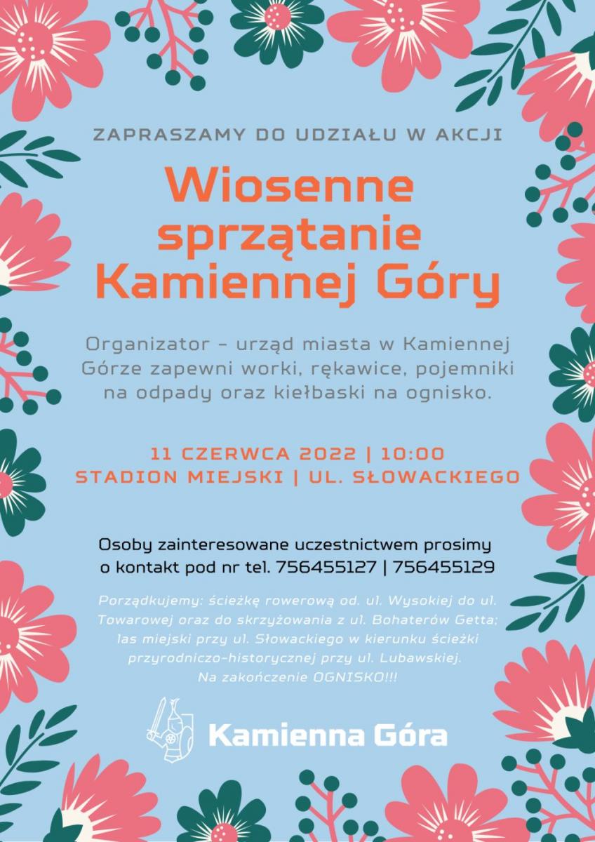 Wiosenne sprzątanie Kamiennej Góry