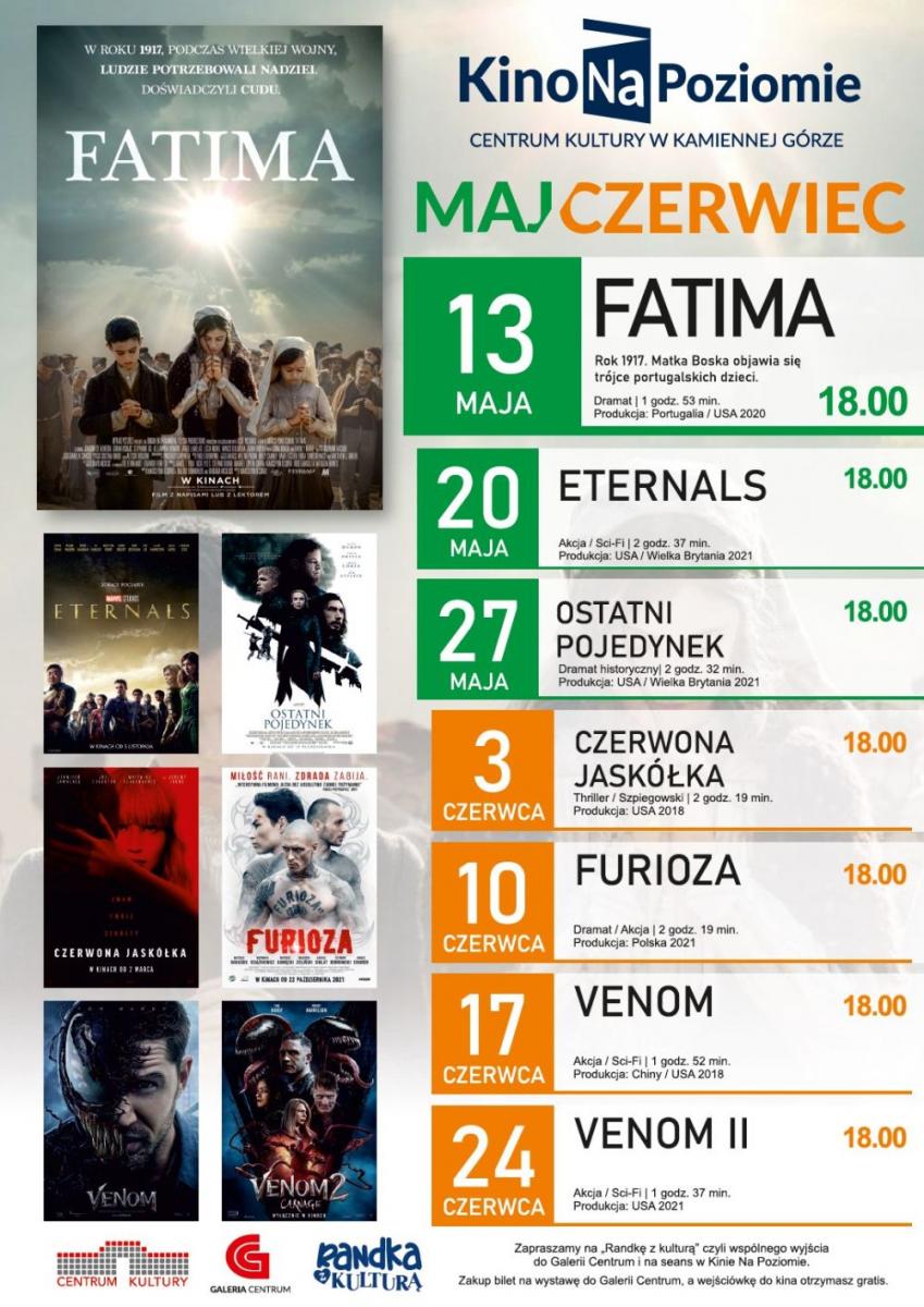 Kino Na Poziomie - maj-czerwiec 2022