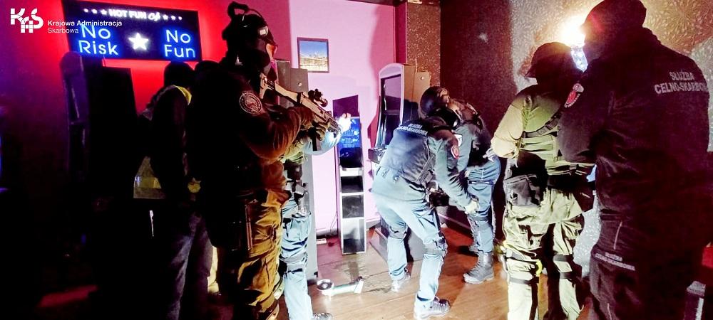 KAS uderzyła w nielegalny hazard na Dolnym Śląsku