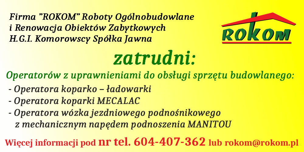 Oferta pracy - Rokom