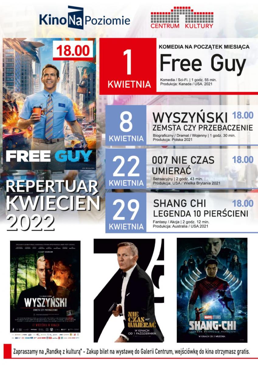 Kino Na Poziomie - kwiecień 2022