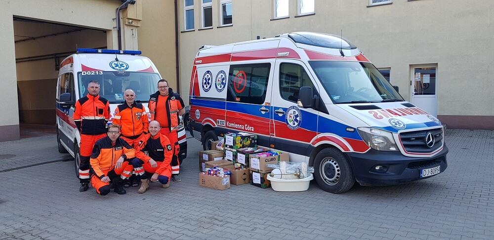 Dary od pracowników pogotowia