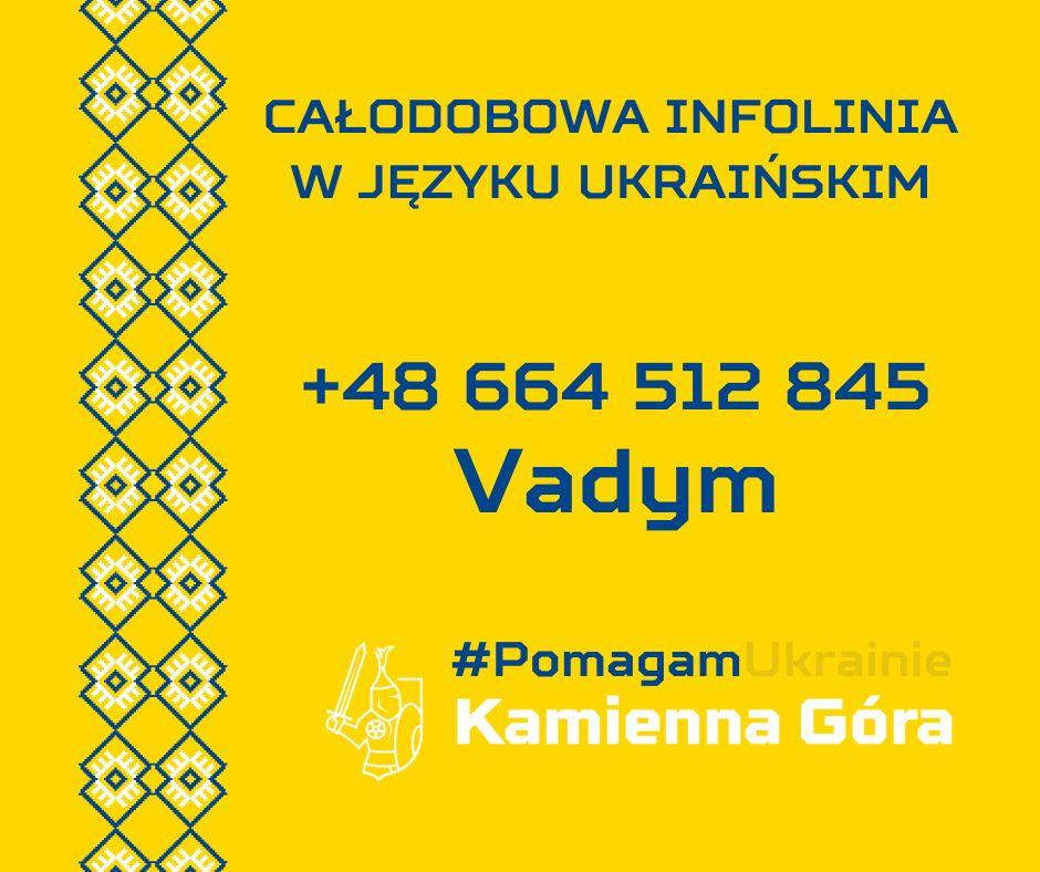 Infolinia w języku ukraińskim