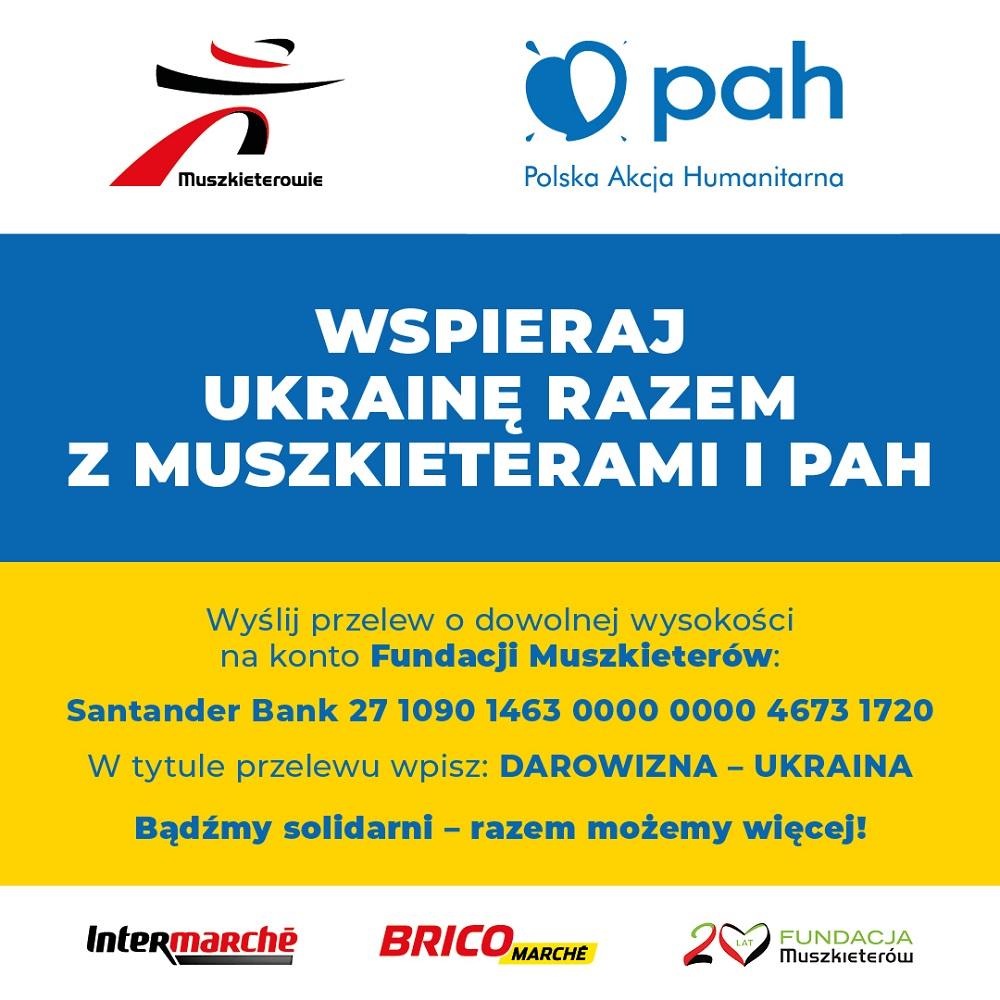 Muszkieterowie z PAH dla Ukrainy
