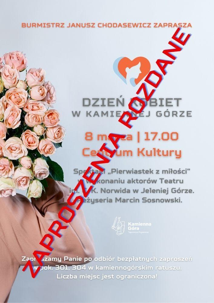 Zaproszenia na spektakl z okazji Dnia Kobiet rozdysponowane