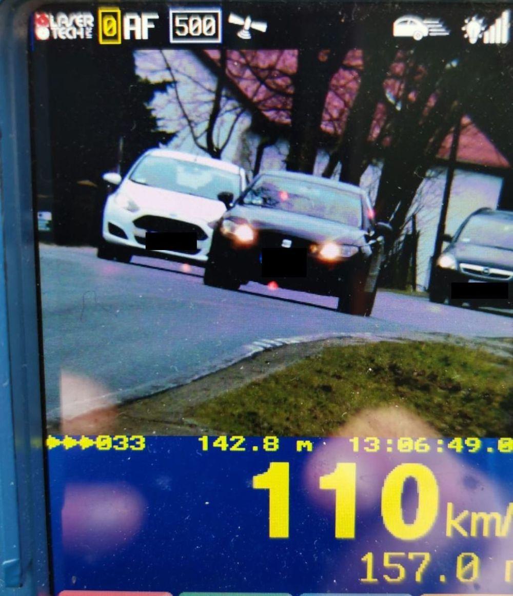 Pędził po Krzeszowie