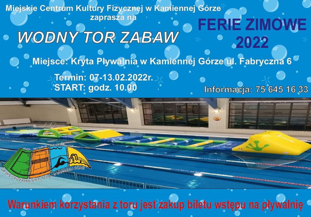 Ferie zimowe na pływalni w Kamiennej Górze