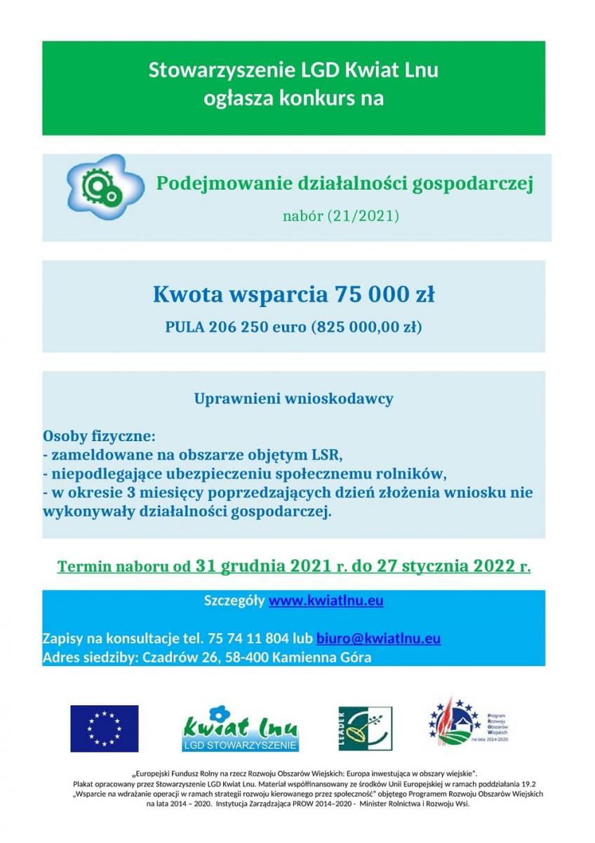 Podejmowanie działalności gospodarczej 