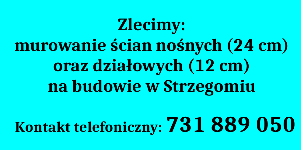 Oferta pracy - Strzegom