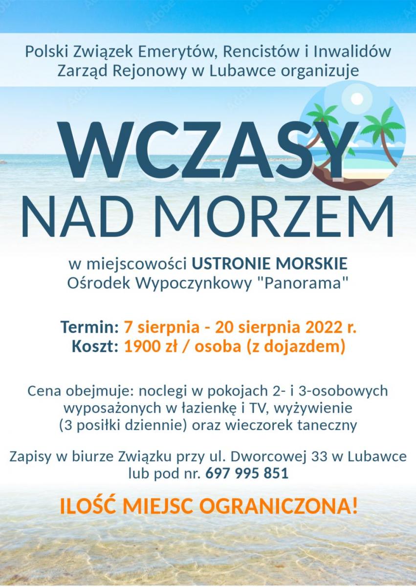 Wczasy nad morzem