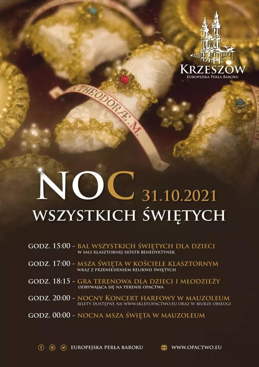 Noc Wszystkich Świętych w Krzeszowie