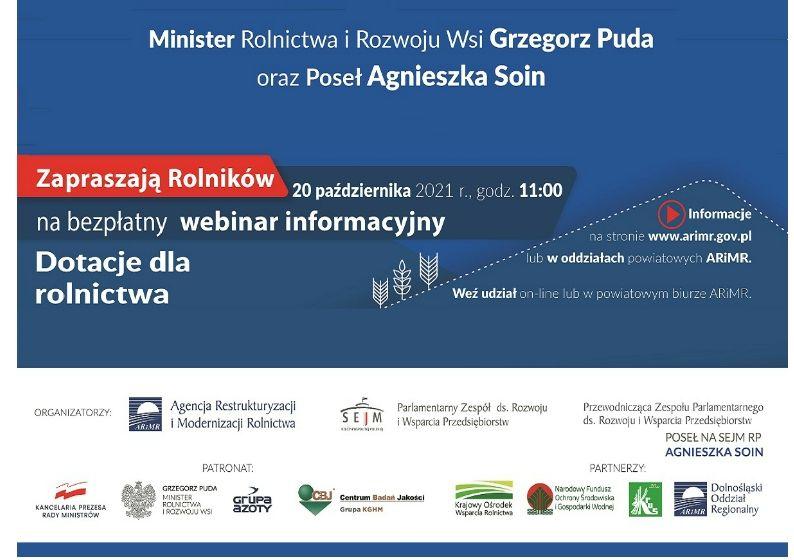 Webinar dla rolników