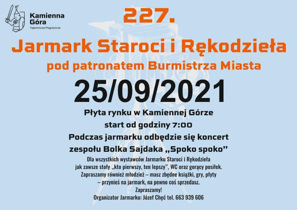227. Jarmark Staroci i Rękodzieła