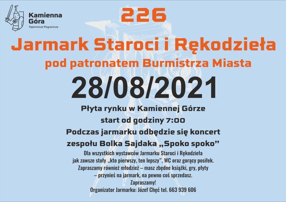 226 Jarmark Staroci i Rękodzieła