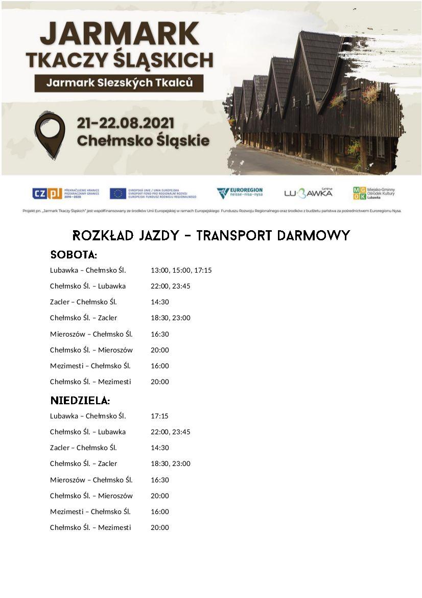 Transport na Jarmark