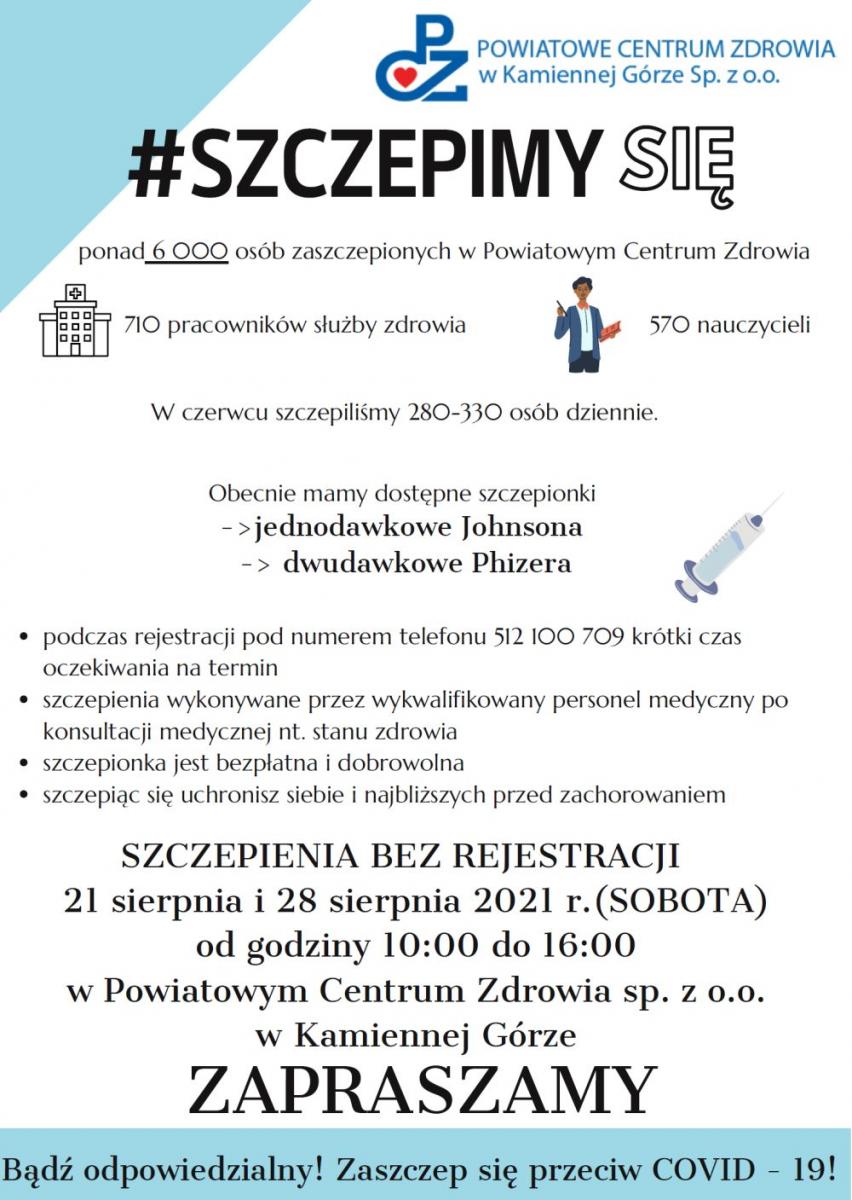 Szczepienia w PCZ
