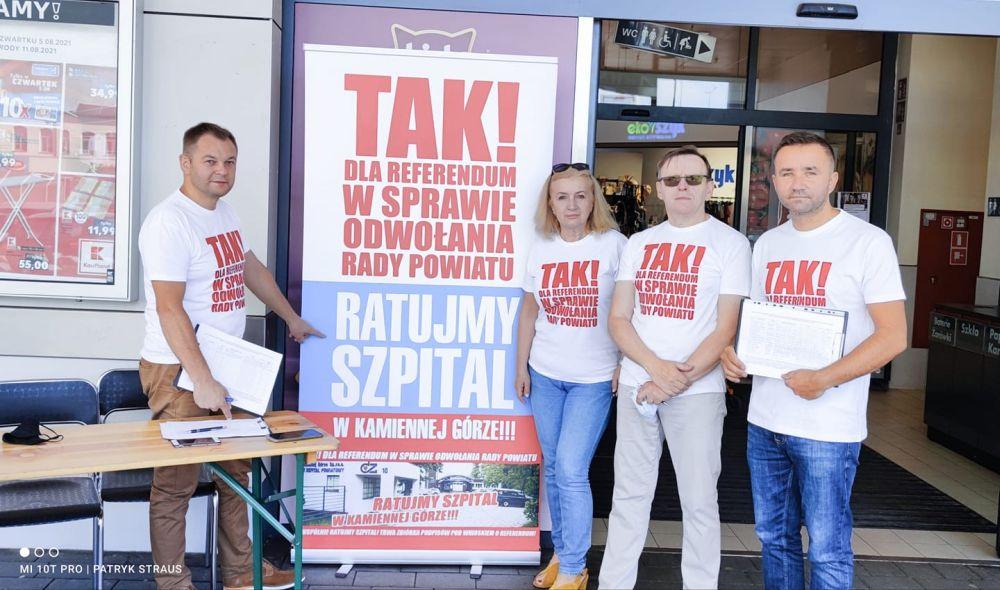 Zbierali podpisy