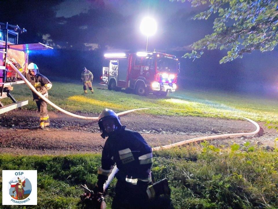 Pożar na szczycie