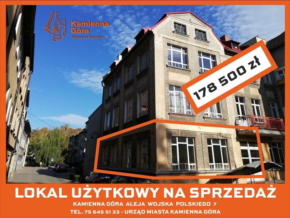 Ogłoszenie - lokal użytkowy Al. Wojska Polskiego - III przetarg