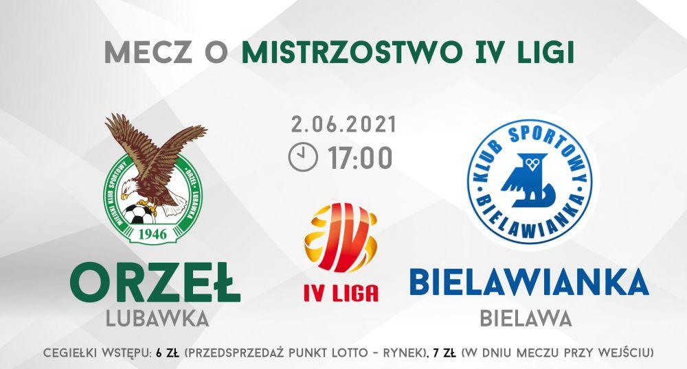 Jutro gra Orzeł
