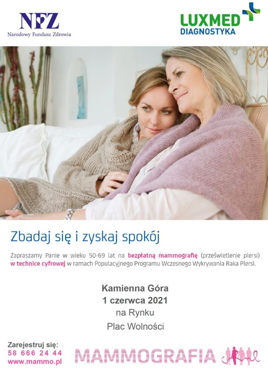 Mammografia w Kamiennej Górze